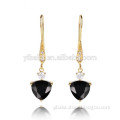 New arrival elegant stone eardrop earring hook drop earring copper girls hanging earring(EA80011)